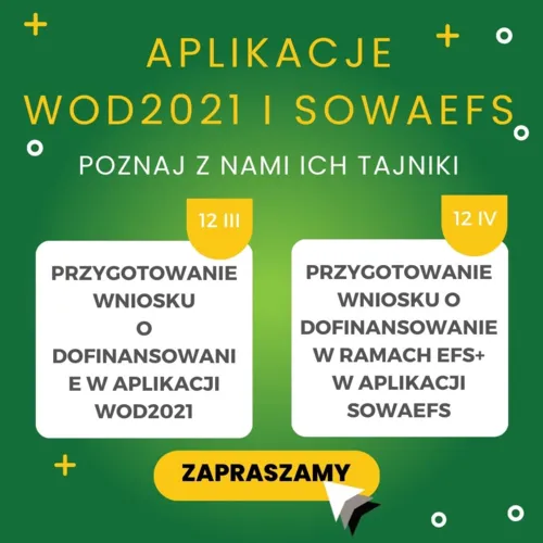 Aplikacje WOD2021 i SOWAEFS